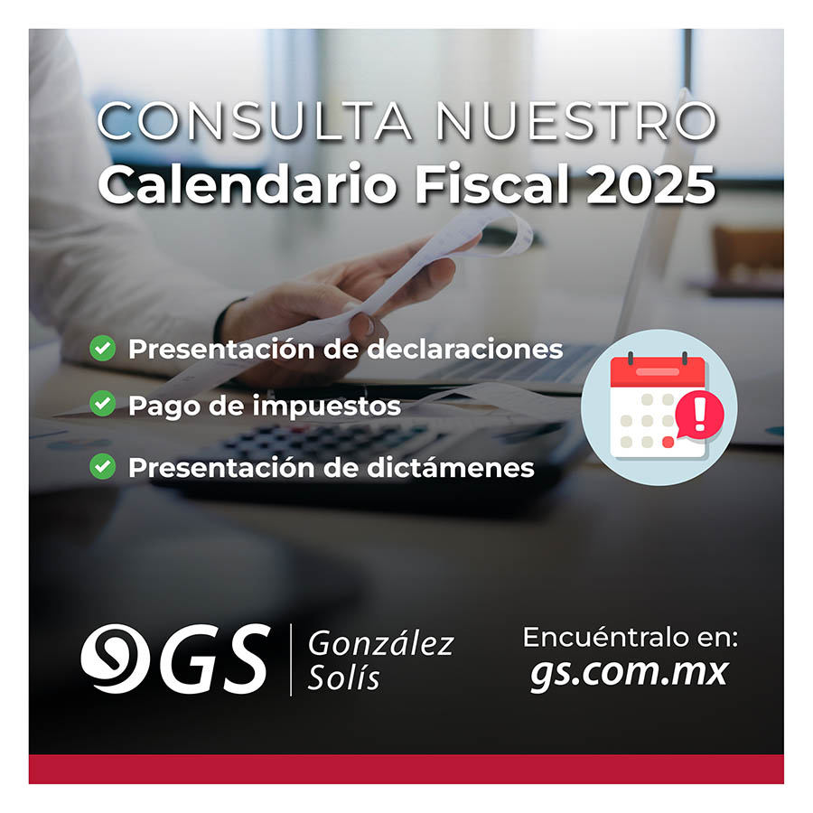 calendario fiscal 2025 México